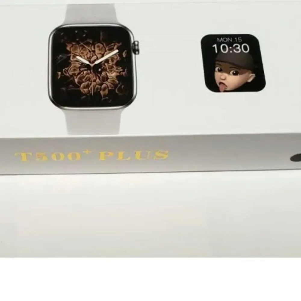 Bluetooth T500 Smartwatch with Pink Band NWT